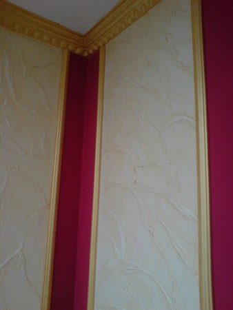 рельєфна штукатурка з переходом